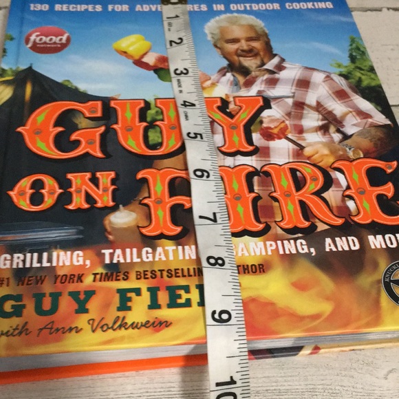 Guy on Fire Grilling, Tailgating, Camping, and more! Guy Fieri w/Ann Volkwein - Picture 4 of 5
